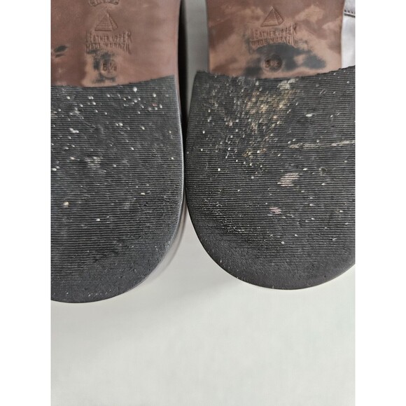 I.N.C. International Concepts Red/brown Leather Loafers Womens 8.5 - Picture 8 of 8